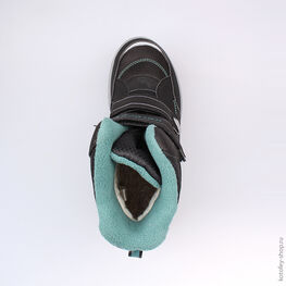 754917-42 Мембранные ботинки для мальчики чер-сер фото №4