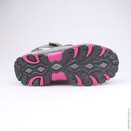 754921-41 Мембранные ботинки для девочки сер-фук фото №3