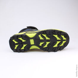 754923-42 Мембранные ботинки для мальчики син-зел фото №3