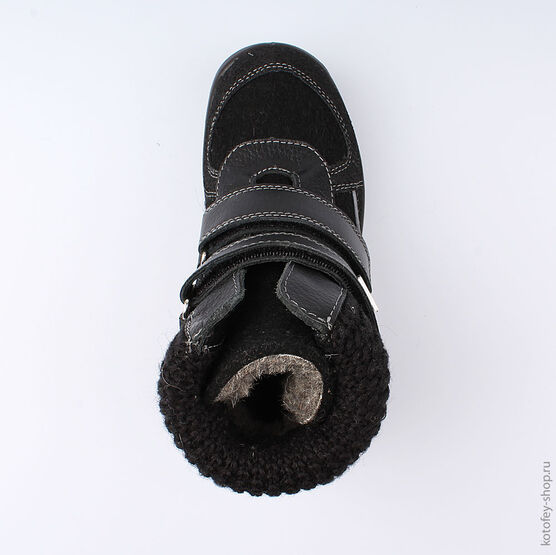 757000-41 Валенки для мальчики черный фото №4