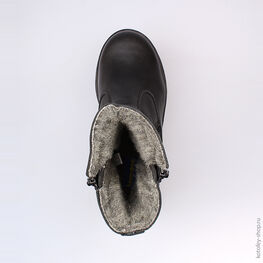 762018-41 Сапожки для мальчики черный фото №4