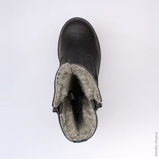 762018-41 Сапожки для мальчики черный фото №4