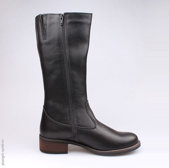 762028-31 Сапожки для девочки черный фото №2