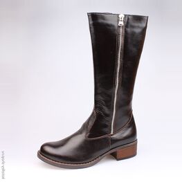 762028-32 Сапожки для девочки коричневый