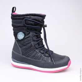 764915-41 Мембранные сапоги для девочки син-фук