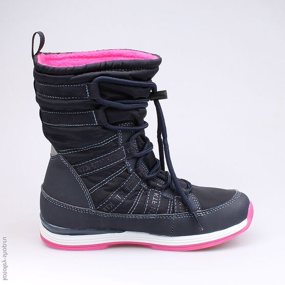 764915-41 Мембранные сапоги для девочки син-фук фото №2