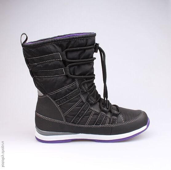 764915-42 Мембранные сапоги для девочки чер-фио фото №2