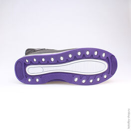 764915-42 Мембранные сапоги для девочки чер-фио фото №3