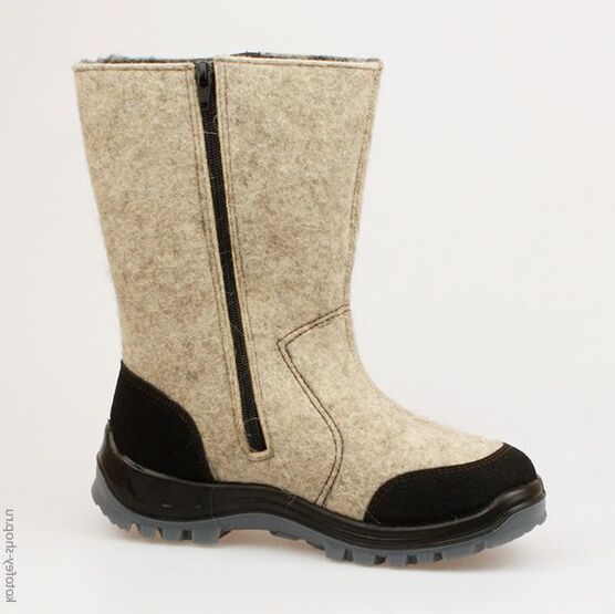 767024-42 Валенки для мальчики серый фото №2