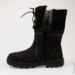 767025-41 Валенки для мальчики черный фото №4