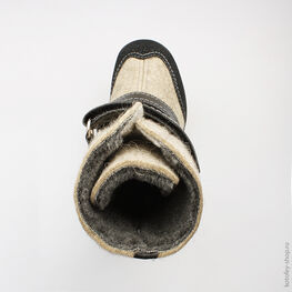 767028-42 Валенки для мальчики серый фото №4