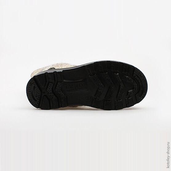 767034-41 Валенки для мальчики серый фото №3