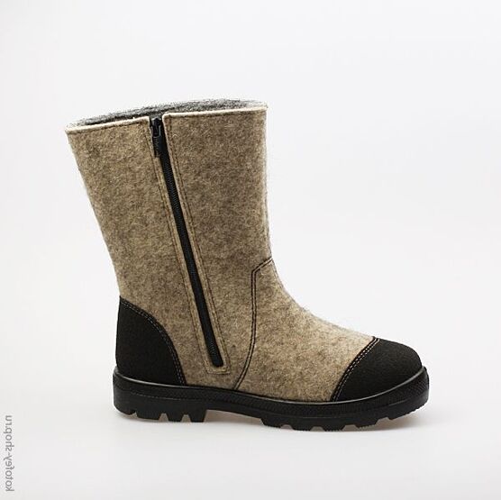 767036-41 Валенки для мальчики серый фото №2