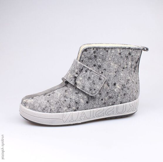 857002-42 Валенки для девочки серый