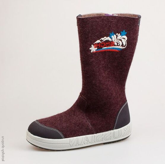 867043-05 Валенки для девочки фиолетовый