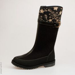 867045-41 Валенки для девочки черный