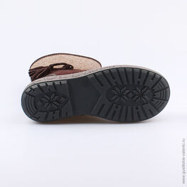 867046-43 Валенки для девочки коричневый фото №3