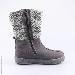 867056-41 Валенки для девочки серый фото №2