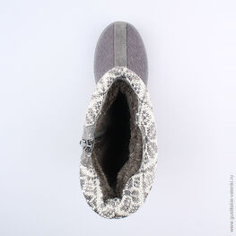 867056-41 Валенки для девочки серый фото №4