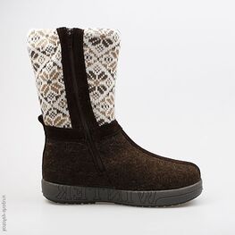 867056-42 Валенки для девочки коричневый фото №2