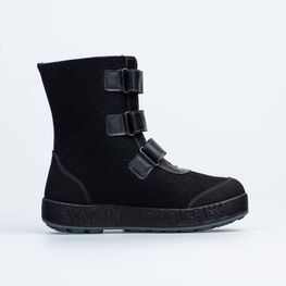 957008-01 Войлочные ботинки без подкладки для мальчики черный фото №2