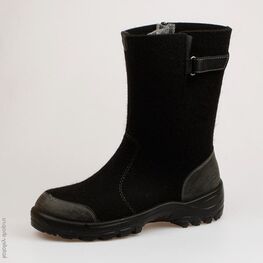 967001-05 Валенки для мальчики черный