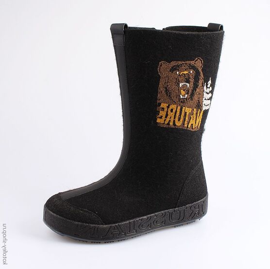 967017-01 Валенки для мальчики черный