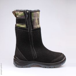 967019-42 Валенки для мальчики черный фото №2