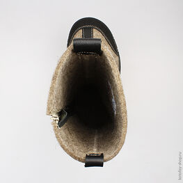 967023-01 Валенки для мальчики серый фото №4