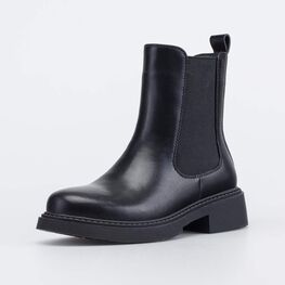 662162-31 Подростковые сапожки-челси для девочки черный