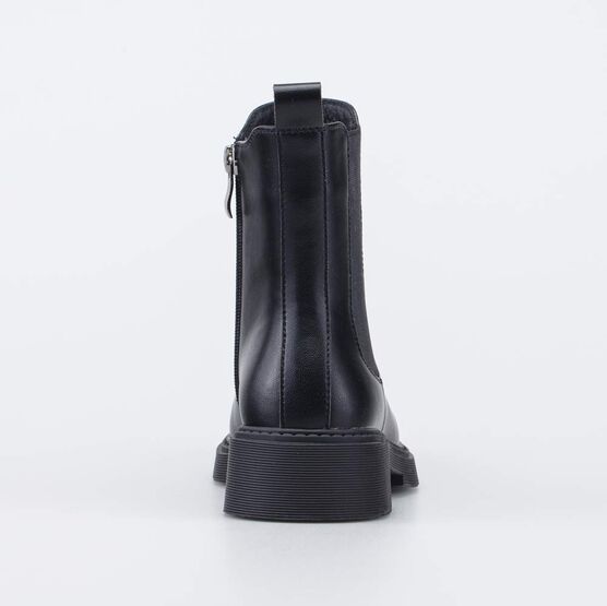 762241-31 Утепленные сапожки-челси для девочки черный фото №5