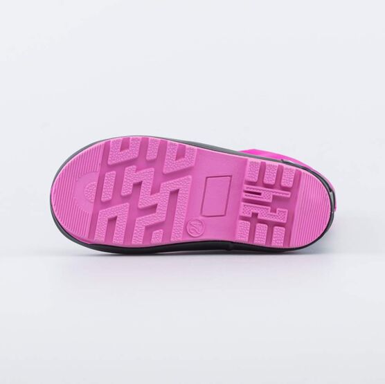 366227-11 Резиновые сапожки Сердце для девочки черный фото №3