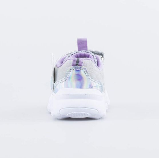 344404-71 Кроссовки с LED подсветкой для девочки срб-сир фото №5