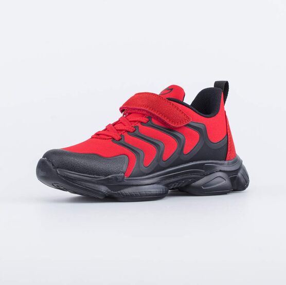 744204-71 Кроссовки SoftShell для мальчика для мальчики красно-черный