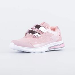 544205-72 Кроссовки SoftShell с подсветкой для девочки розовый