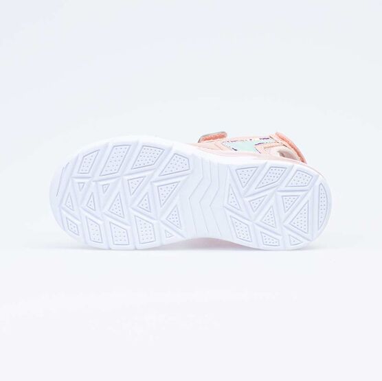 524059-11 Пляжная обувь с LED-подсветкой на подошве для девочки розовый фото №3