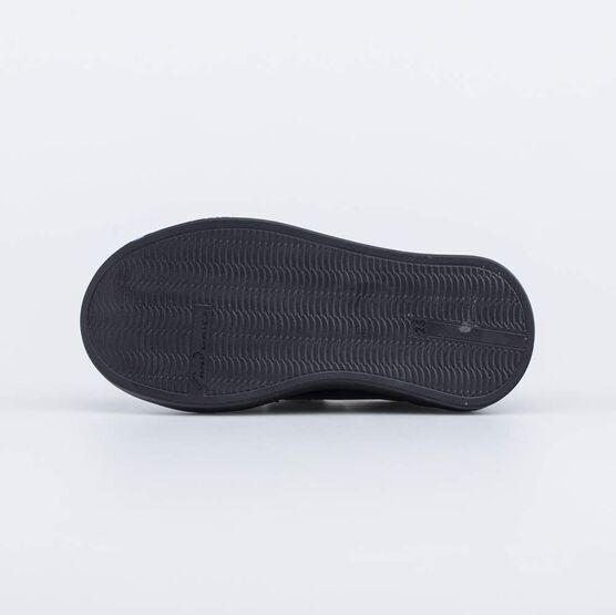 332153-22 Кожаные полуботинки на липучках для мальчики черный фото №3