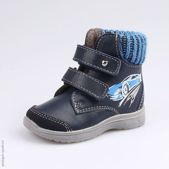 352194-31 Ботинки для мальчики светло-синий