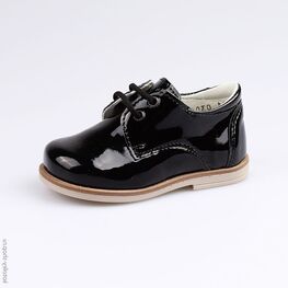 132127-21 Полуботинки для мальчики черный