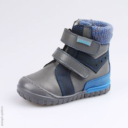 152176-33 Ботинки для мальчики сер-син