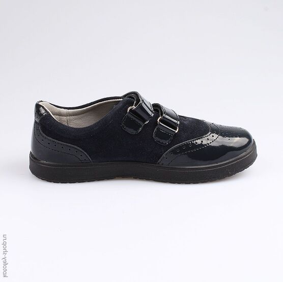 732201-21 Полуботинки для девочки светло-синий фото №2