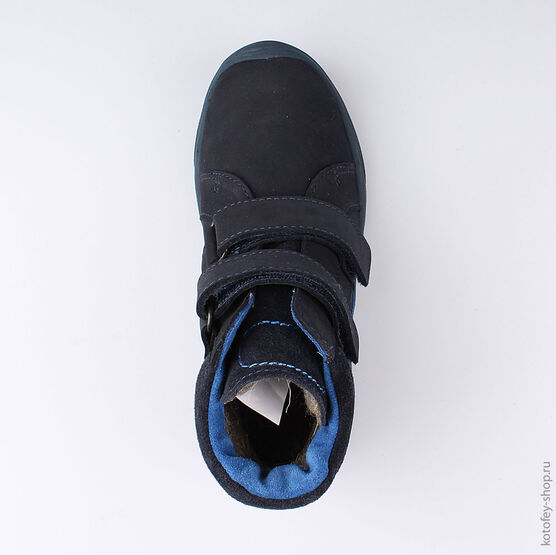 552113-31 Ботинки для мальчики светло-синий фото №4