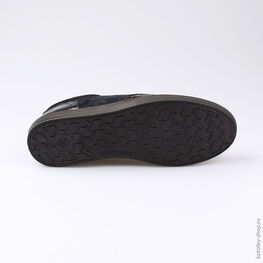 732173-21 Полуботинки для девочки чер-син фото №3