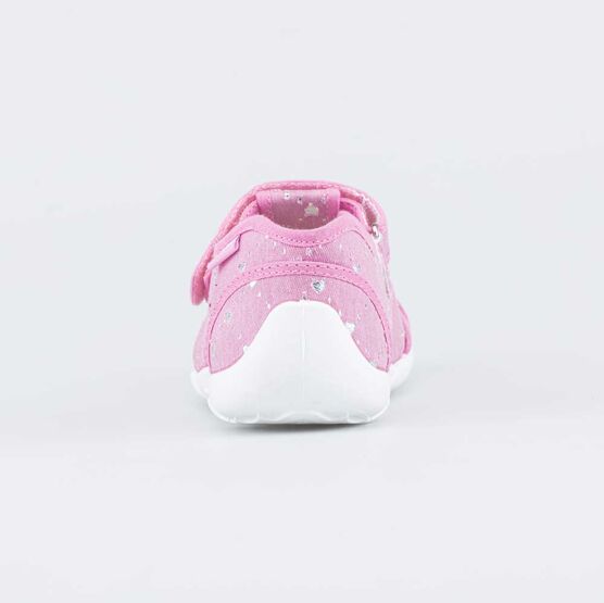 421068-11 Хлопковые сандалии для девочки для девочки розовый фото №5