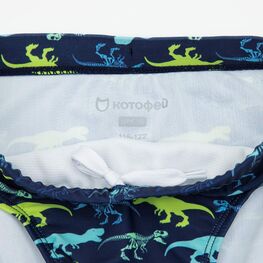 07753045-40 Плавки для мальчика Динозаврики для мальчики синий фото №3