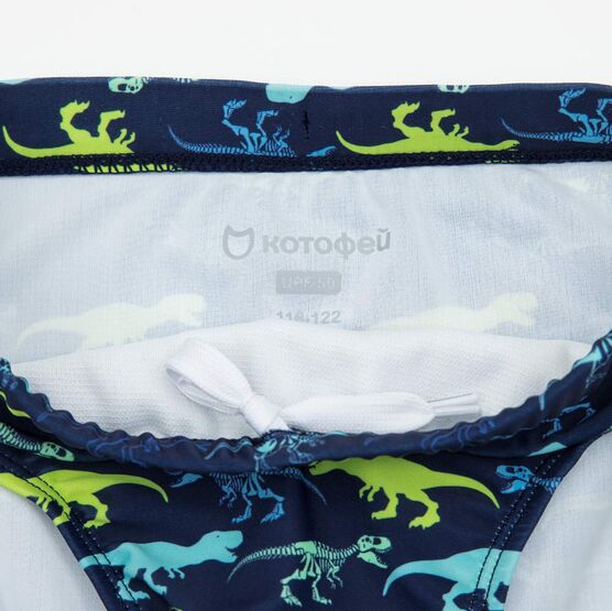 07753045-40 Плавки для мальчика Динозаврики для мальчики синий фото №3