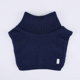 07712111-40 Шерстяная манишка детская темно-синий для мальчики темно-синий фото №2