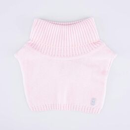 07812119-40 Шерстяная манишка детская светло-розовый для девочки светло-розовый фото №2