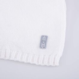 07812121-40 Шерстяная манишка детская белый для девочки белый фото №3