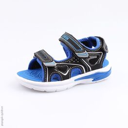 324008-13 Пляжная обувь с LED-подсветкой для мальчики чер-гол